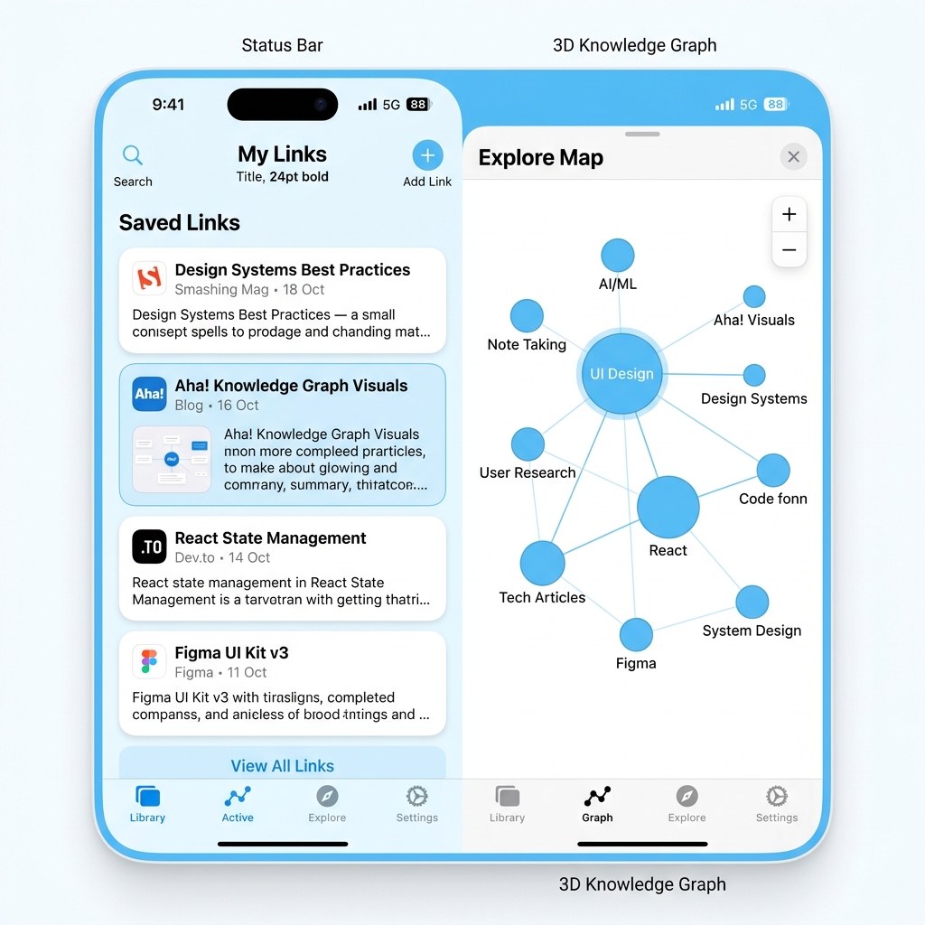 Recollr App Interface